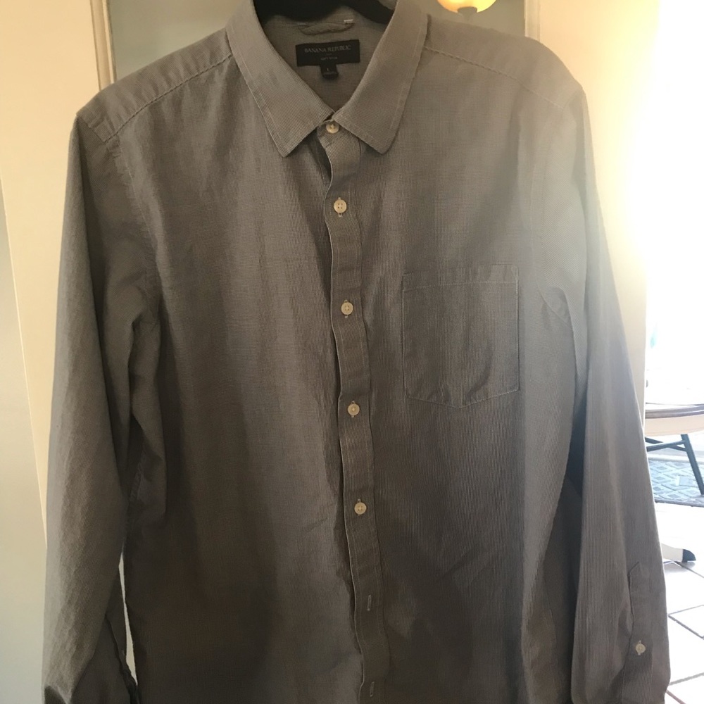 Men’s Large Banana Republic button down